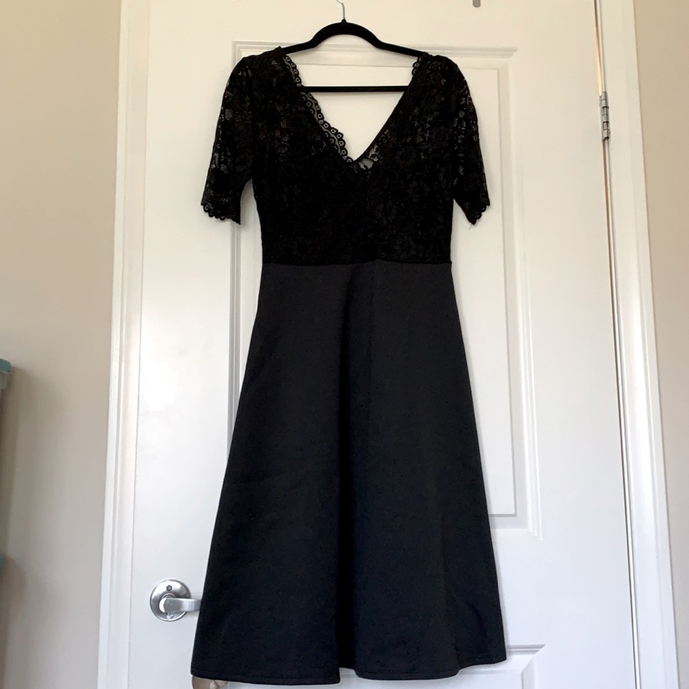 Black Lace Dress